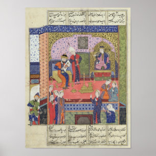 Poster Intérieur du Palais du Roi de Perse
