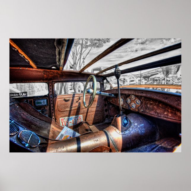 Poster Intérieur du rat (Devant)