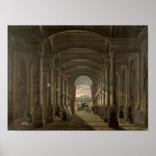 Poster Intérieur du Saint-Lazare de Gare