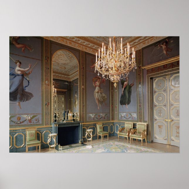 Poster Intérieur du Salon de Musique (Devant)