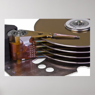 Poster Internes d'un disque dur