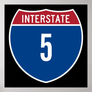 Poster Interstate 5