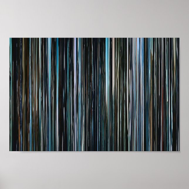 Poster Interstellar 2014 100 bars (Devant)