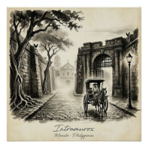 Intramuros Manila Kalesa Patrimoine