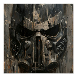 Poster Intricate ornate helmet, a masterpiece of medieval