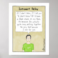 Introvert Retard de l'impression