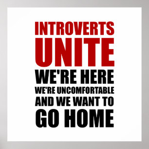Poster Introverties Unite