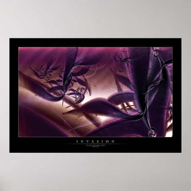 Poster Invasion (Devant)