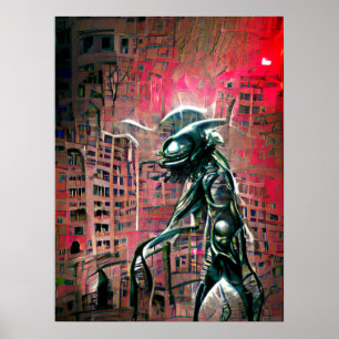 Poster Invasion Alien