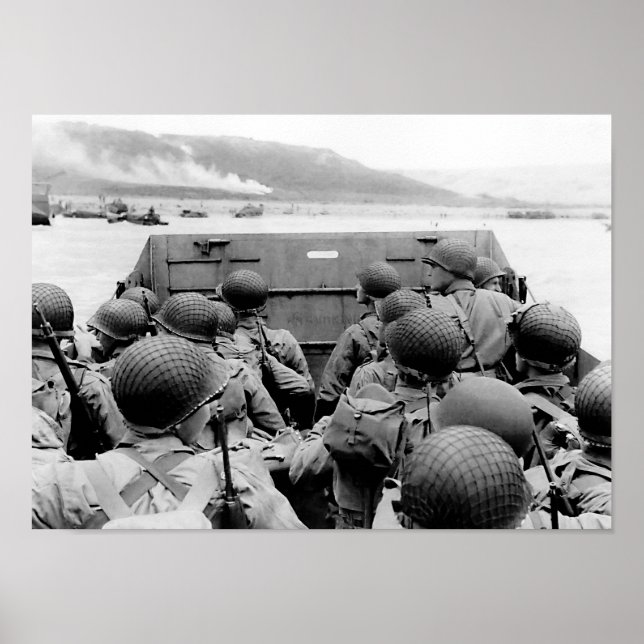 Poster Invasion de la Normandie - le 6 juin 1944 (Devant)