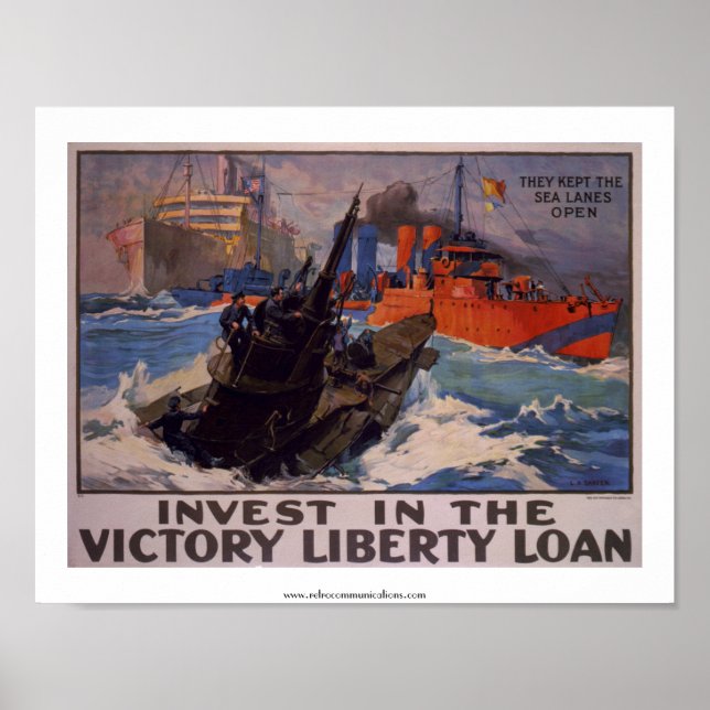Poster Investir dans le prêt de la victoire (Devant)