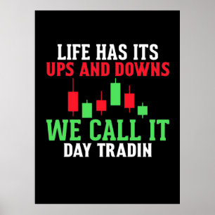 Poster Investisseur On L'Appelle Le Jour Du Commerce