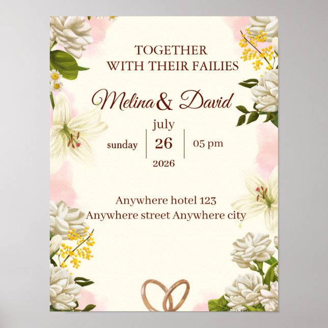 Poster invitation  (Devant)