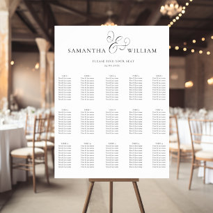 Poster Invitation minimaliste à la conception   Élégant e