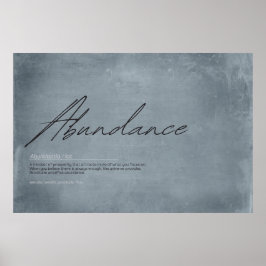 Poster Invite Abundance into Your Home