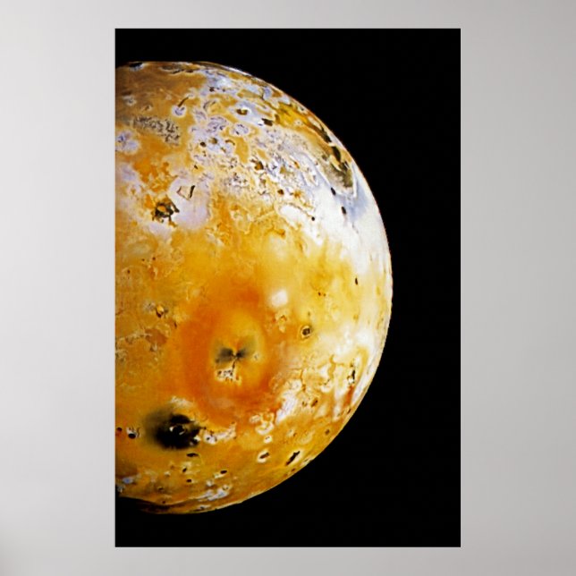 Poster Io de la lune de Jupiter (Devant)