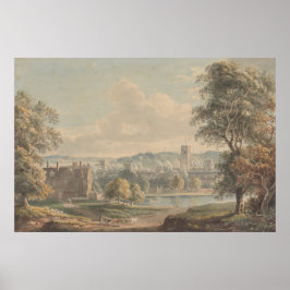 Poster Ipswich du terrain de Christchurch Mansion