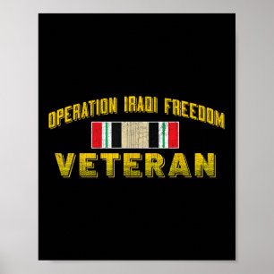 Poster Irak Opération Irakienne Liberté Cadeaux de la Jou