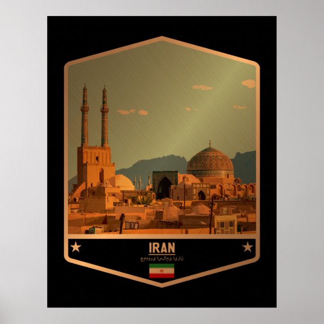 Poster Iran (Devant)