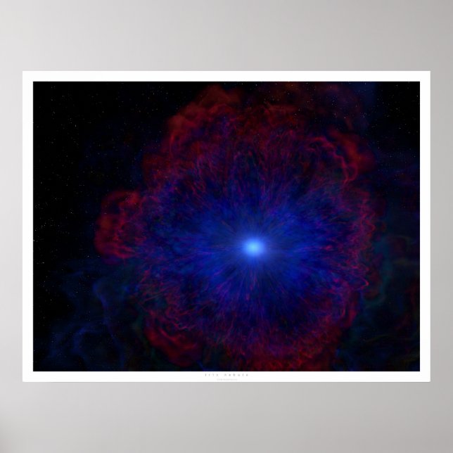 Poster Iris Nebula (Devant)
