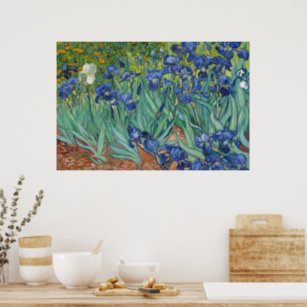 Poster Irises par Van Gogh