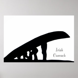 Poster Irish Currach