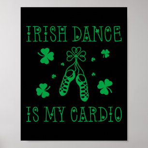 Poster Irish Dance Est Mon Jour de la Saint Patrick Cardi