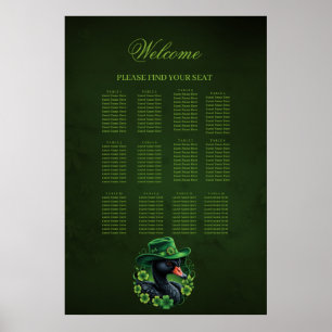 Poster Irish Elegance, le cygne noir de St Patrick