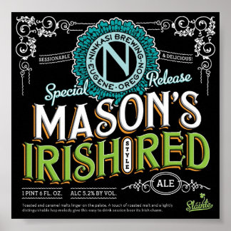 Poster Irish Red Ale