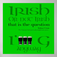 Irlandais ou pas irlandais... St Patrick's Day - P