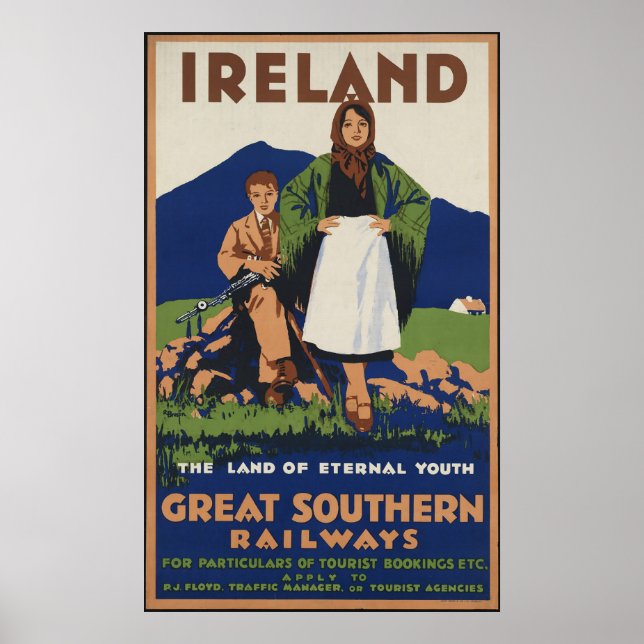Poster Irlande (Devant)