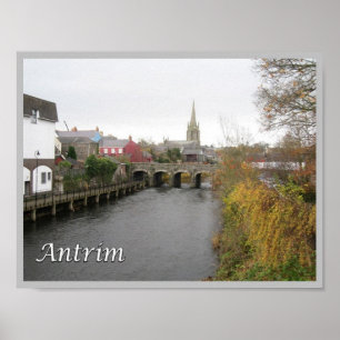 Poster Irlande du Nord - Antrim -