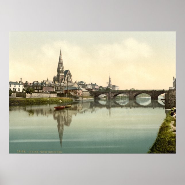 Poster Irvine, Ayrshire, Écosse (Devant)