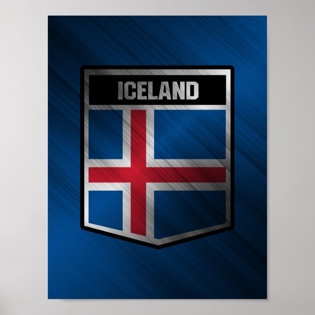 Poster Islande (Devant)