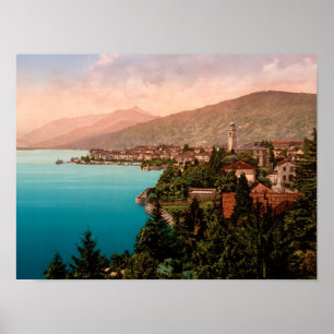 Poster Isola Pallanza Lac Majeur Italie