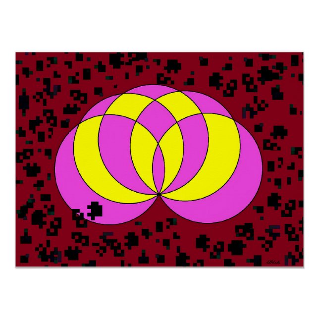 Poster Isolated Spiralina Field (Devant)