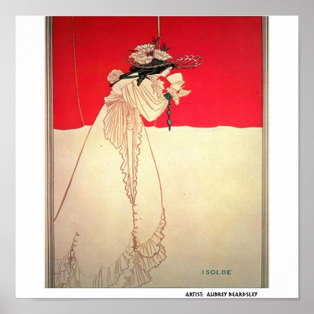 Poster ISOLDE Wagner-Beardsley (Devant)