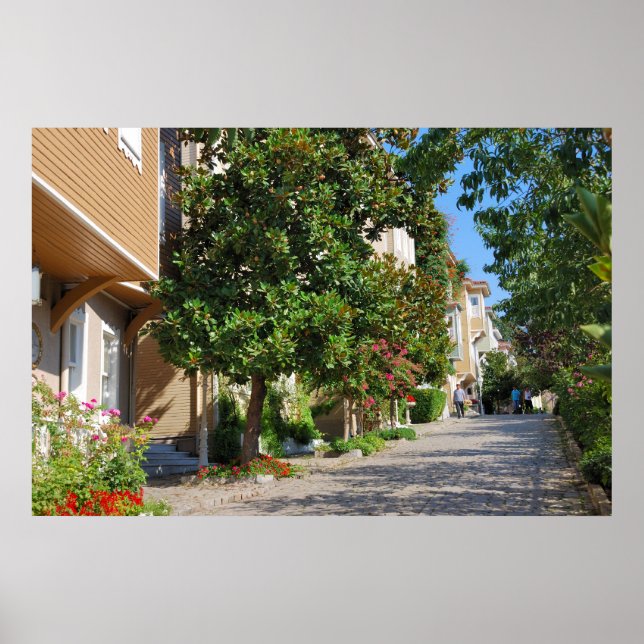 Poster Istanbul street Imprimer (Devant)