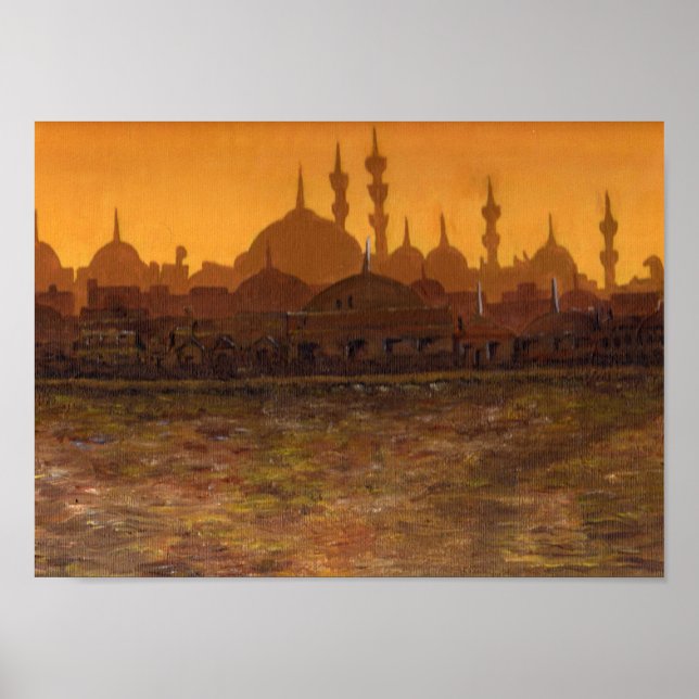 Poster Istanbul Türkiye / Turquie (Devant)