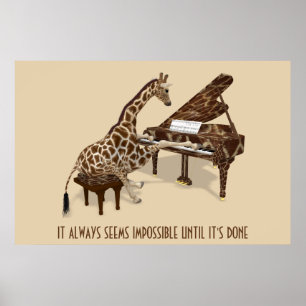 Poster It Always Seems Impossible Until It's Done