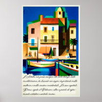 Italie, Bright Colorée Maisons Vintage voyage de r
