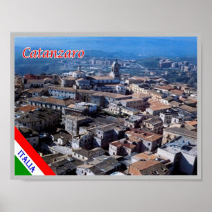 Poster Italie - Calabre - Catanzaro -
