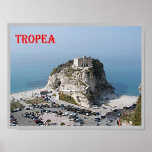 Poster Italie - Calabre - Tropea -