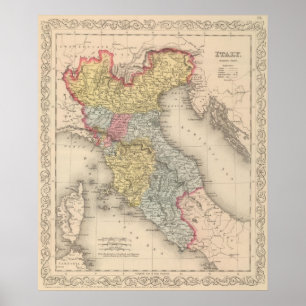 Poster Italie du Nord
