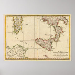 Poster Italie et Slovénie