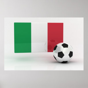 Poster Italie Football