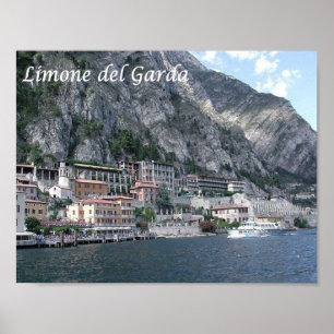 Poster Italie - Lac de Garde - Limone del Garda -