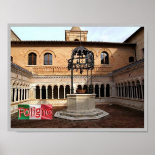 Poster Italie - Ombrie - Foligno -