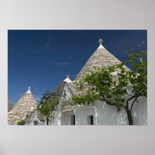 Poster Italie, Pouilles, Alberobello, Terra dei Trulli, 2 (Devant)