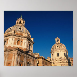 Poster Italie, Rome, église Père Noël Maria di Loreto et